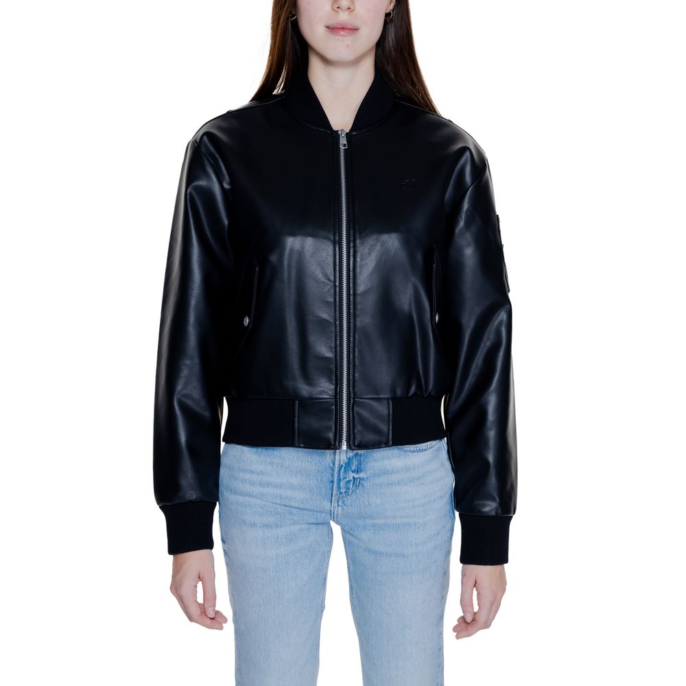 Calvin Klein Jeans Black Polyethylene Jackets & Coat - ACCEXO