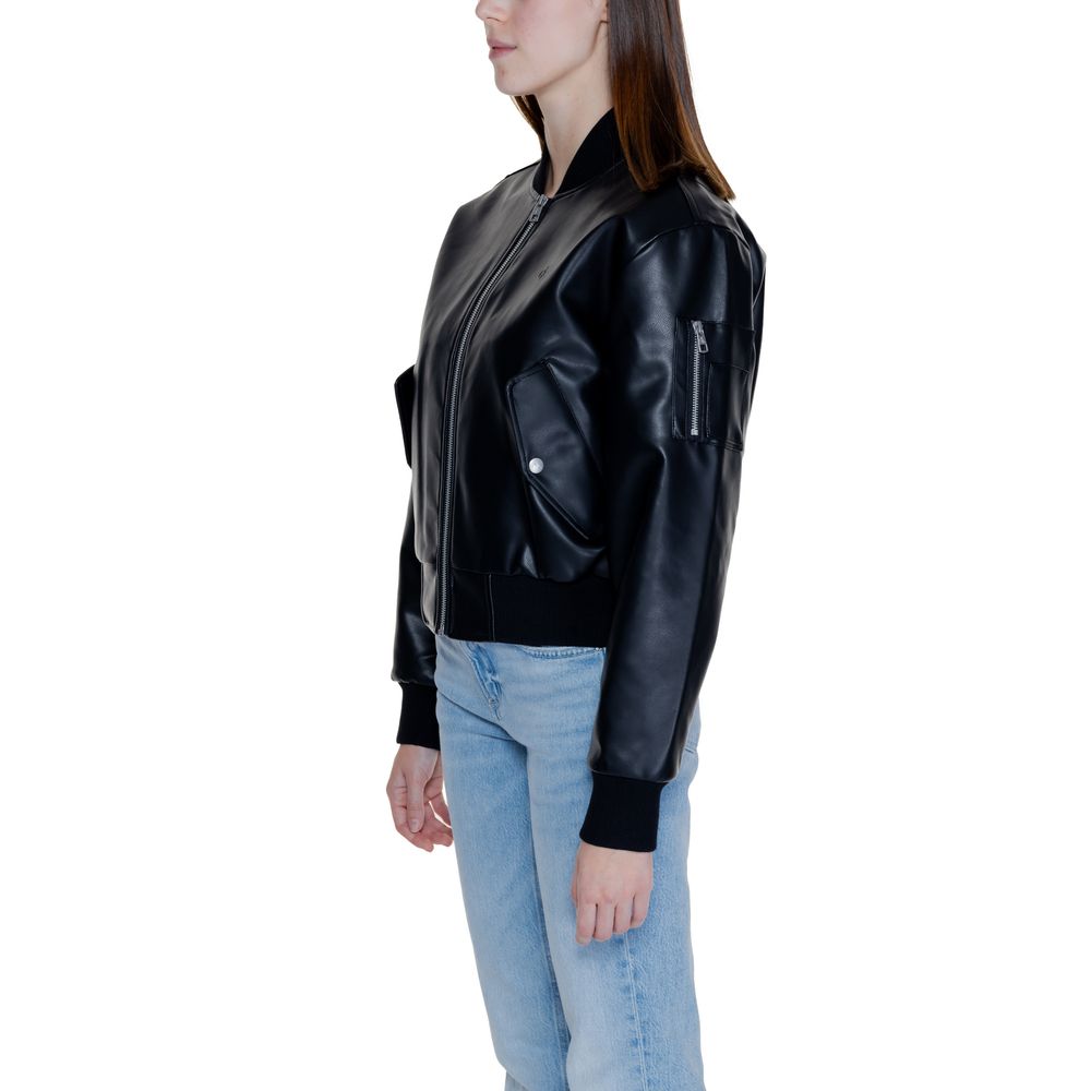 Calvin Klein Jeans Black Polyethylene Jackets & Coat - ACCEXO