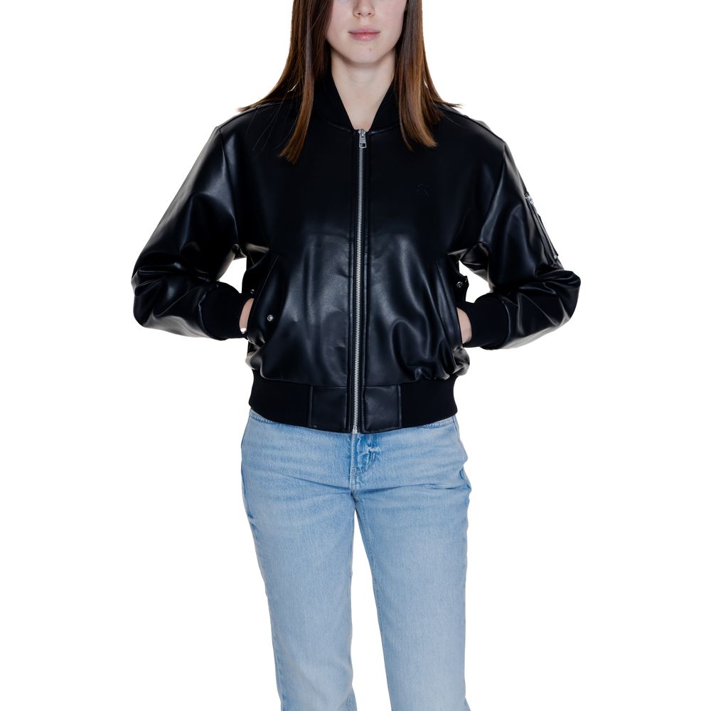 Calvin Klein Jeans Black Polyethylene Jackets & Coat - ACCEXO