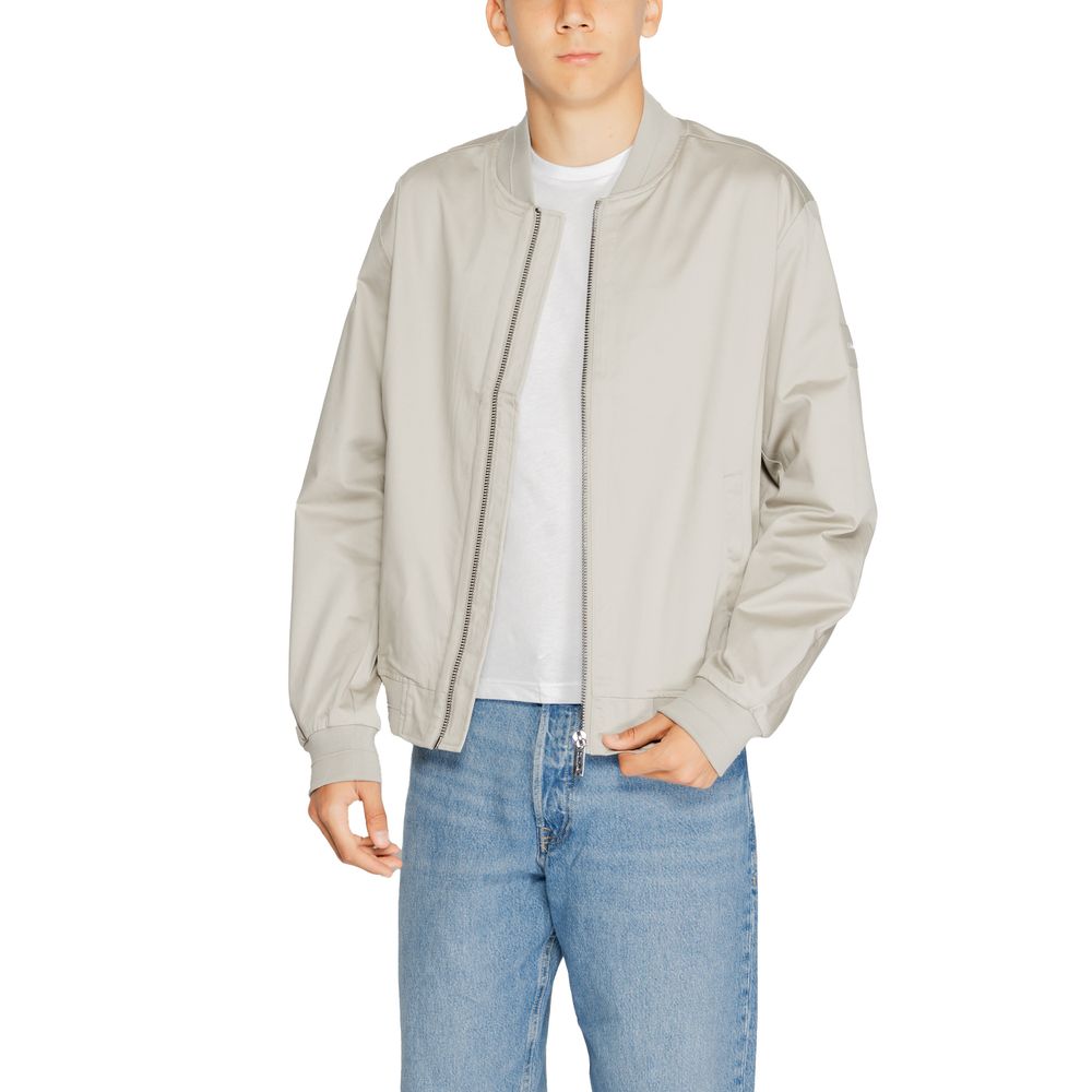 Calvin Klein Gray Organic Cotton Jacket - ACCEXO