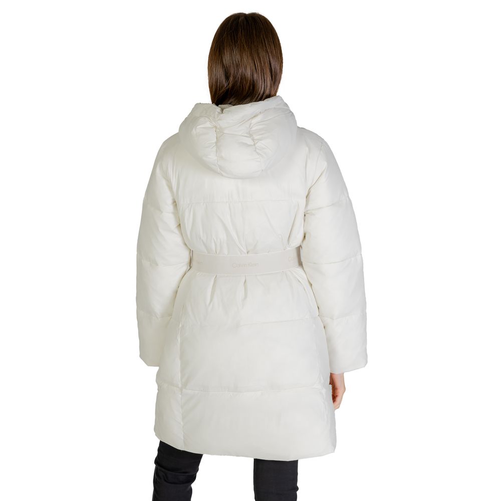 Calvin Klein Jeans Cream Nylon Jackets & Coat - ACCEXO