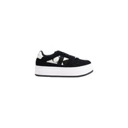 Calvin Klein Jeans Black Leather Platform Sneakers