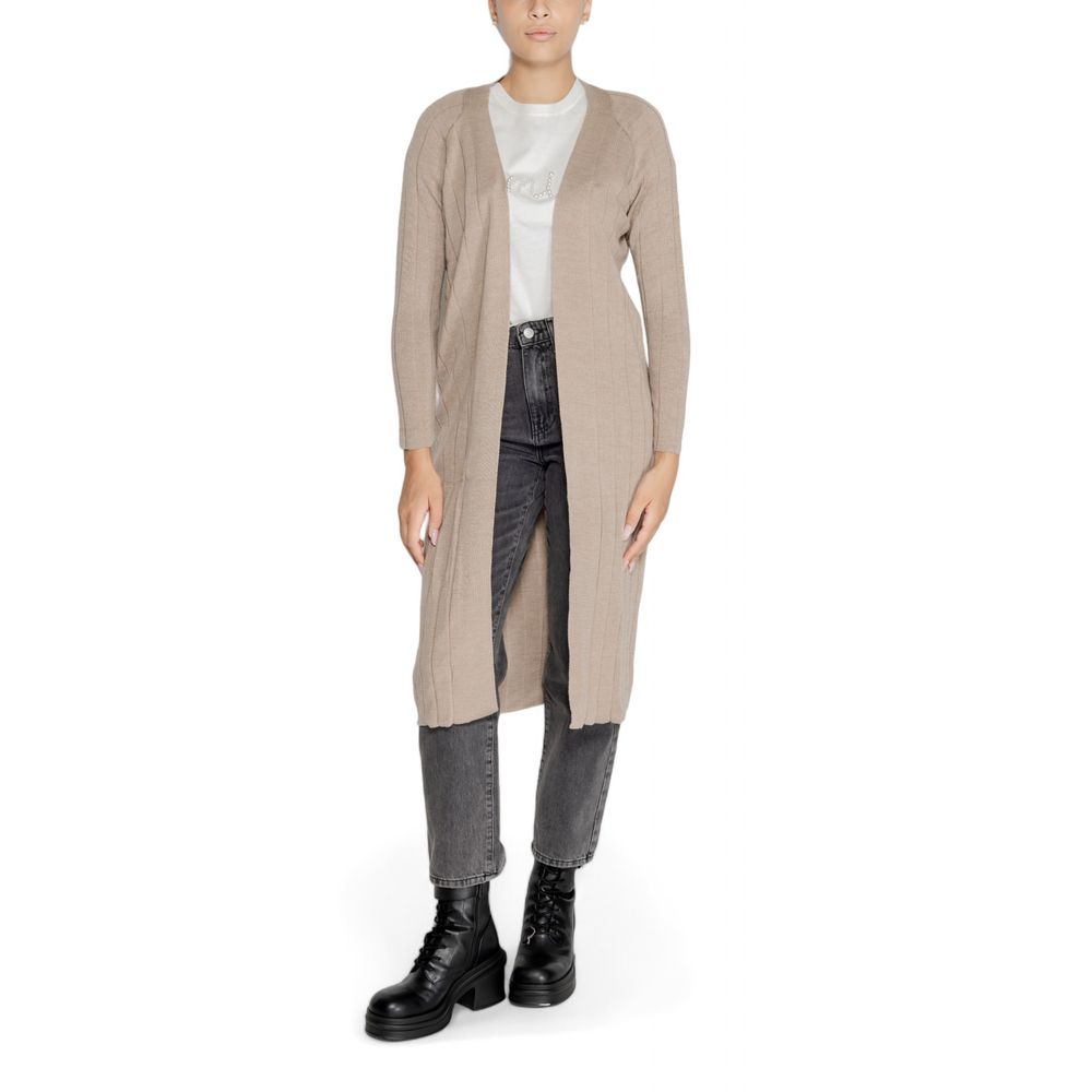 Only Beige Marabou Cardigan - ACCEXO