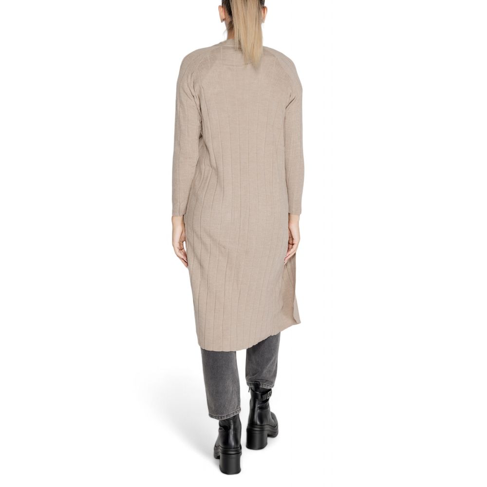 Only Beige Marabou Cardigan - ACCEXO