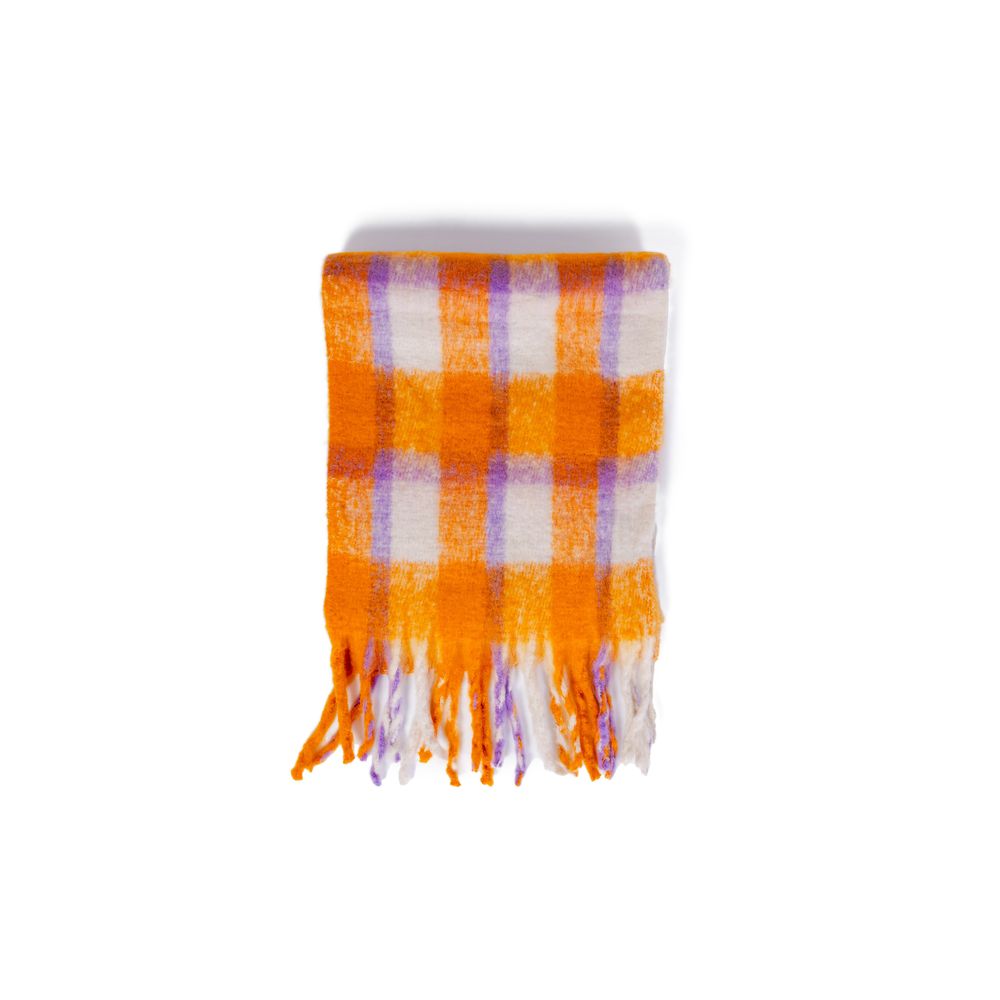 Only Orange Polyester Scarf - ACCEXO
