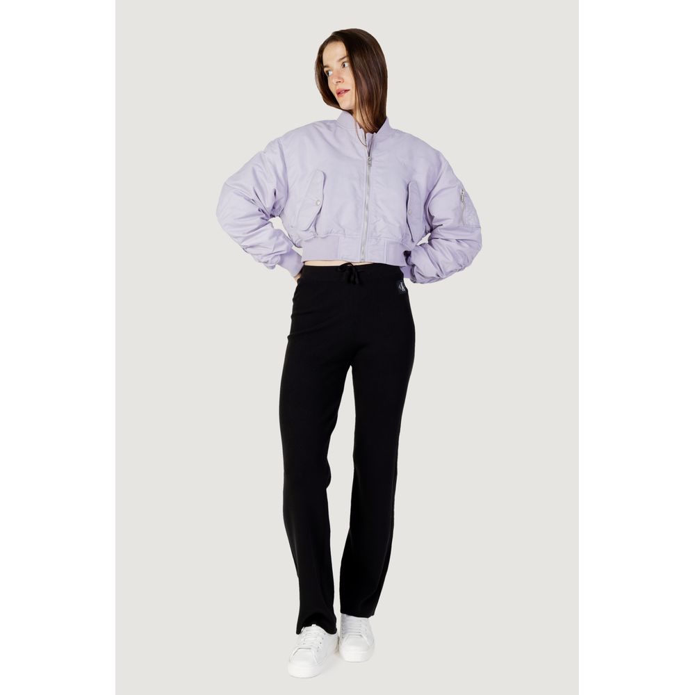Calvin Klein Jeans Purple Polyamide Jackets & Coat - ACCEXO