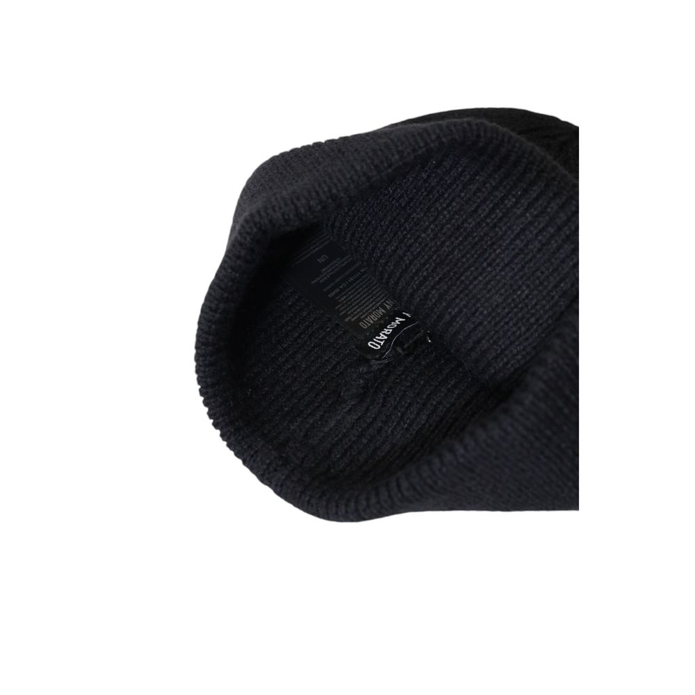 Antony Morato Black Wool Hats & Cap - ACCEXO