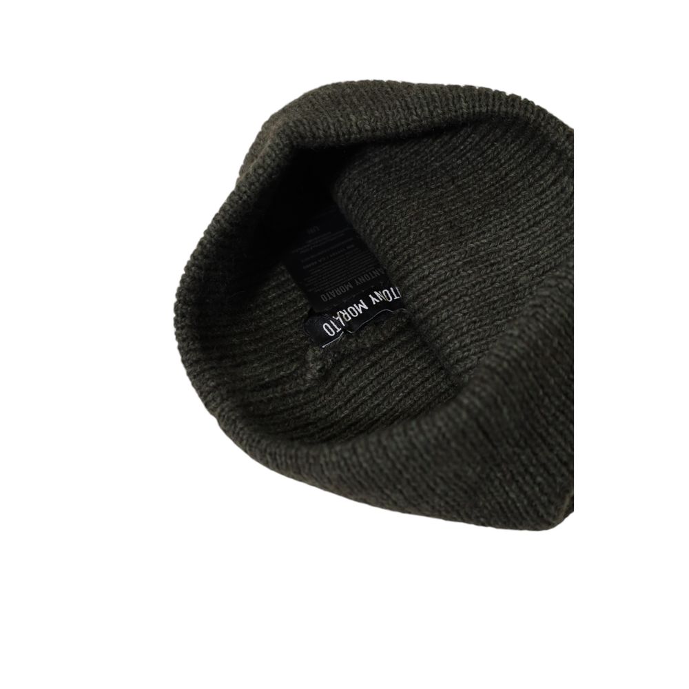 Antony Morato Green Wool Hats & Cap - ACCEXO