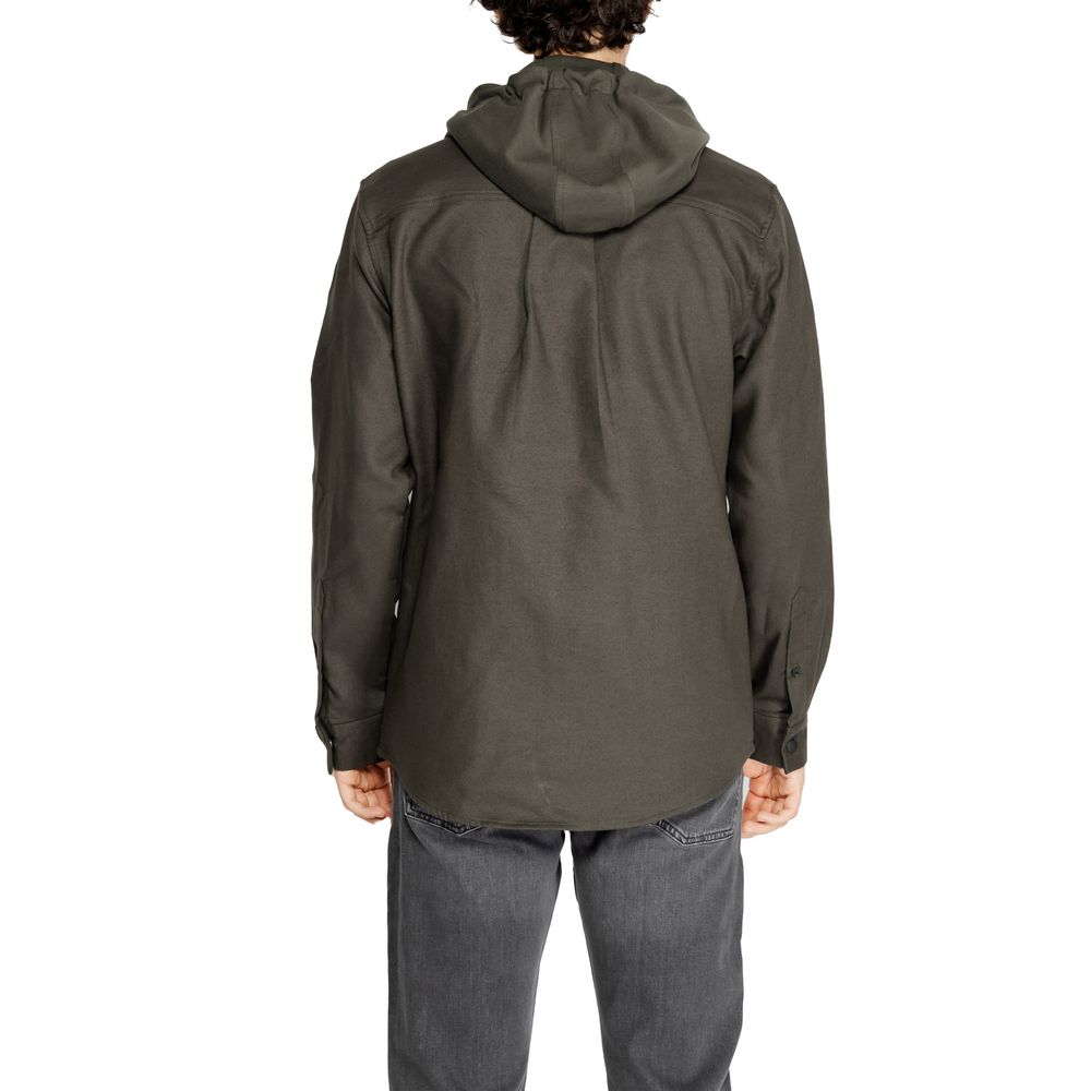 Antony Morato Green Cotton Shirt - ACCEXO