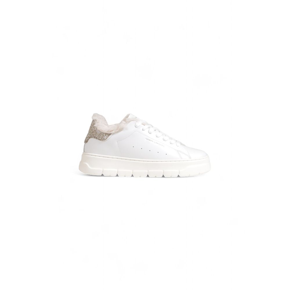 Crime London White Leather Sneaker - ACCEXO