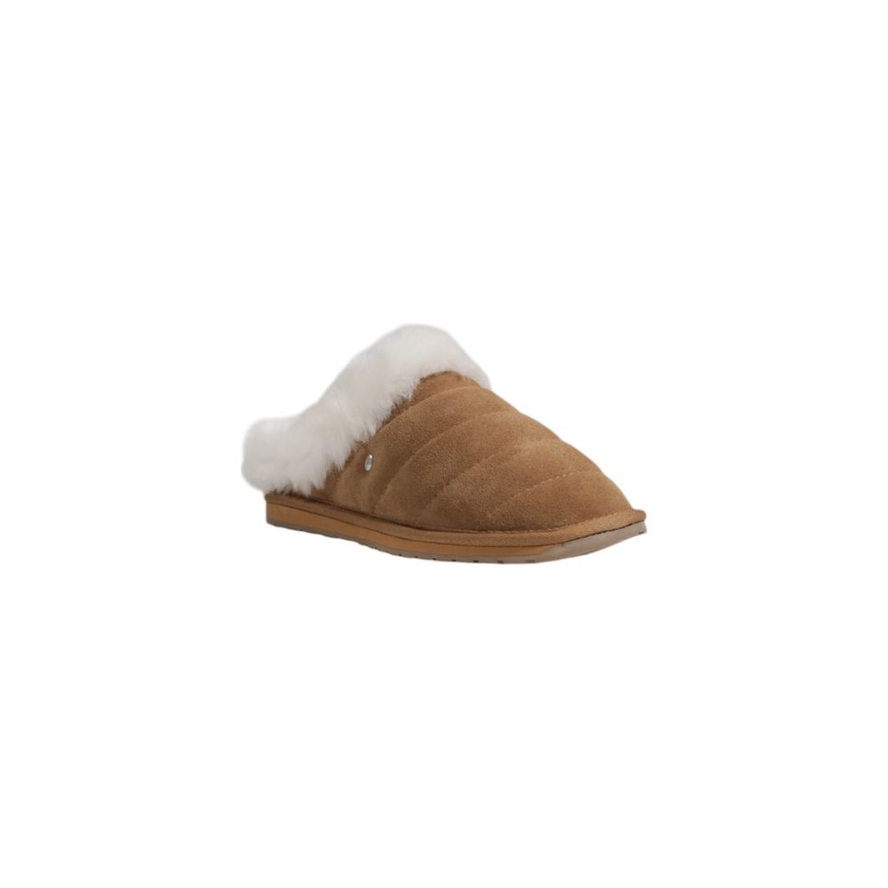 EMU Australia Brown Suede Leather Slipper - ACCEXO