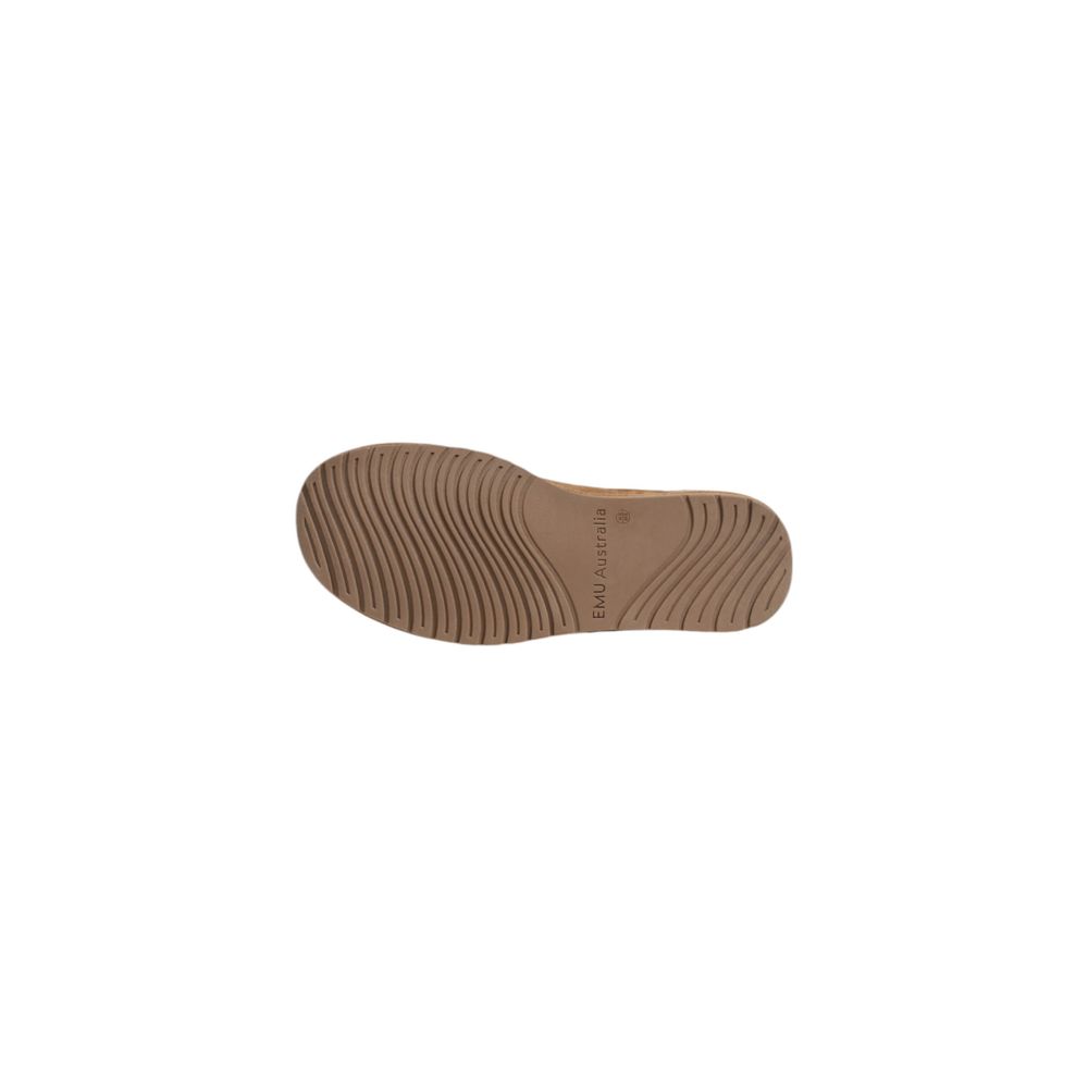 EMU Australia Brown Suede Leather Slipper - ACCEXO