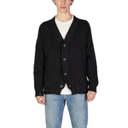 Underclub Black Cotton Cardigan - ACCEXO