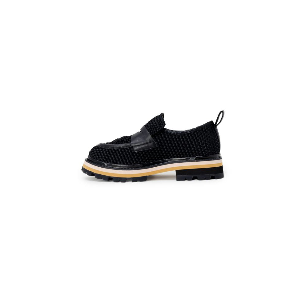 ASH Black Leather Flat Shoe - ACCEXO