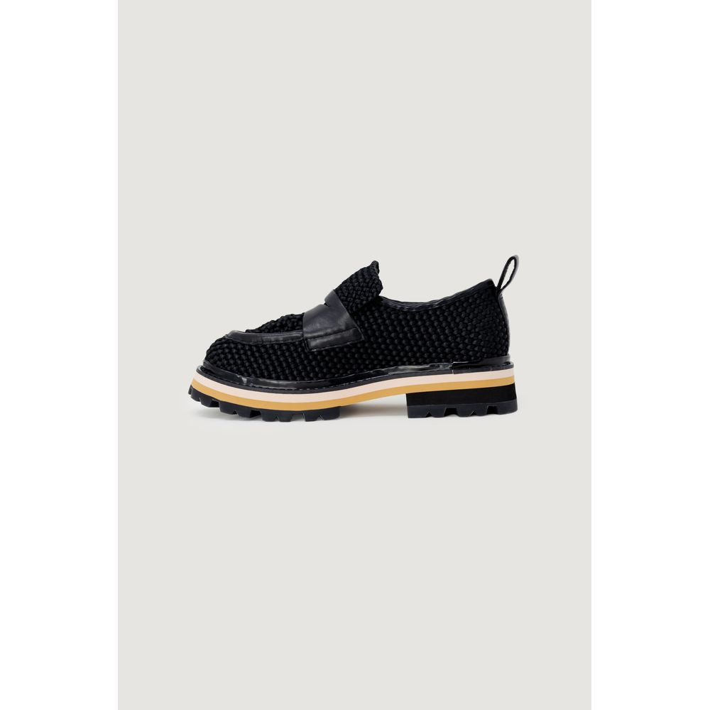 ASH Black Leather Flat Shoe - ACCEXO