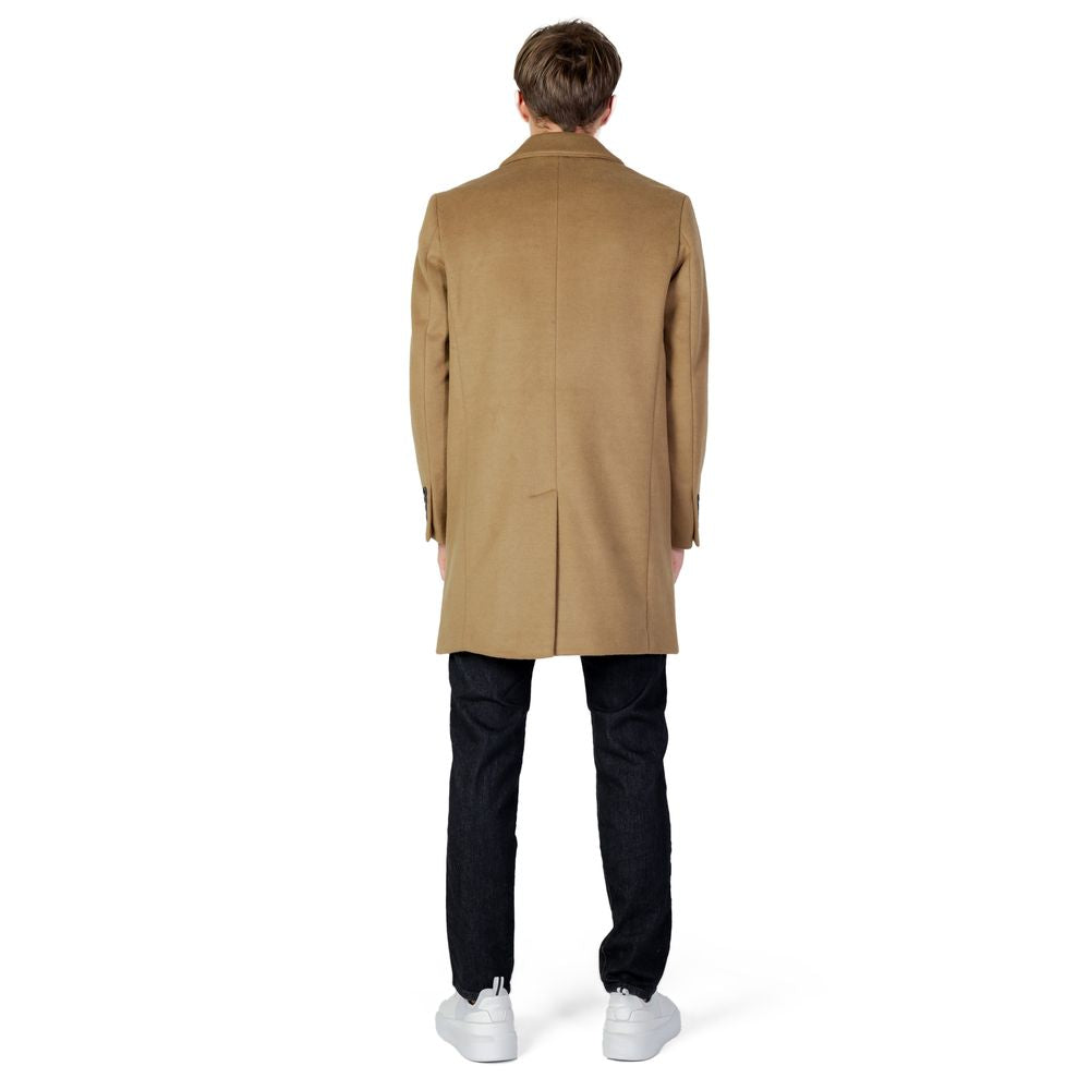 Antony Morato Beige Polyester Jacket - ACCEXO