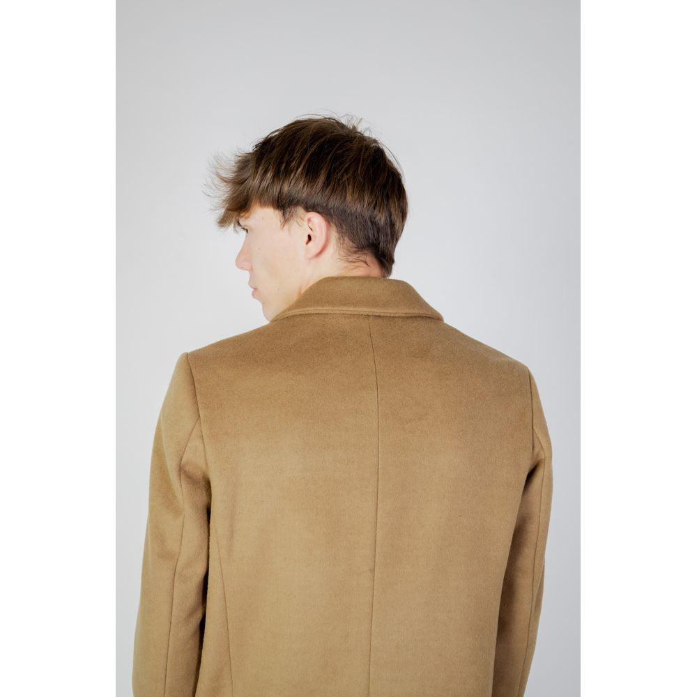 Antony Morato Beige Polyester Jacket - ACCEXO