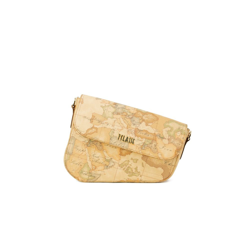 Alviero Martini Prima Classe Beige Leather Handbag - ACCEXO