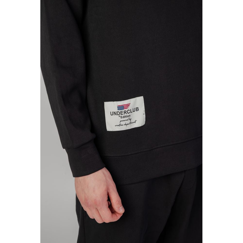 Underclub Black Cotton Hoody - ACCEXO