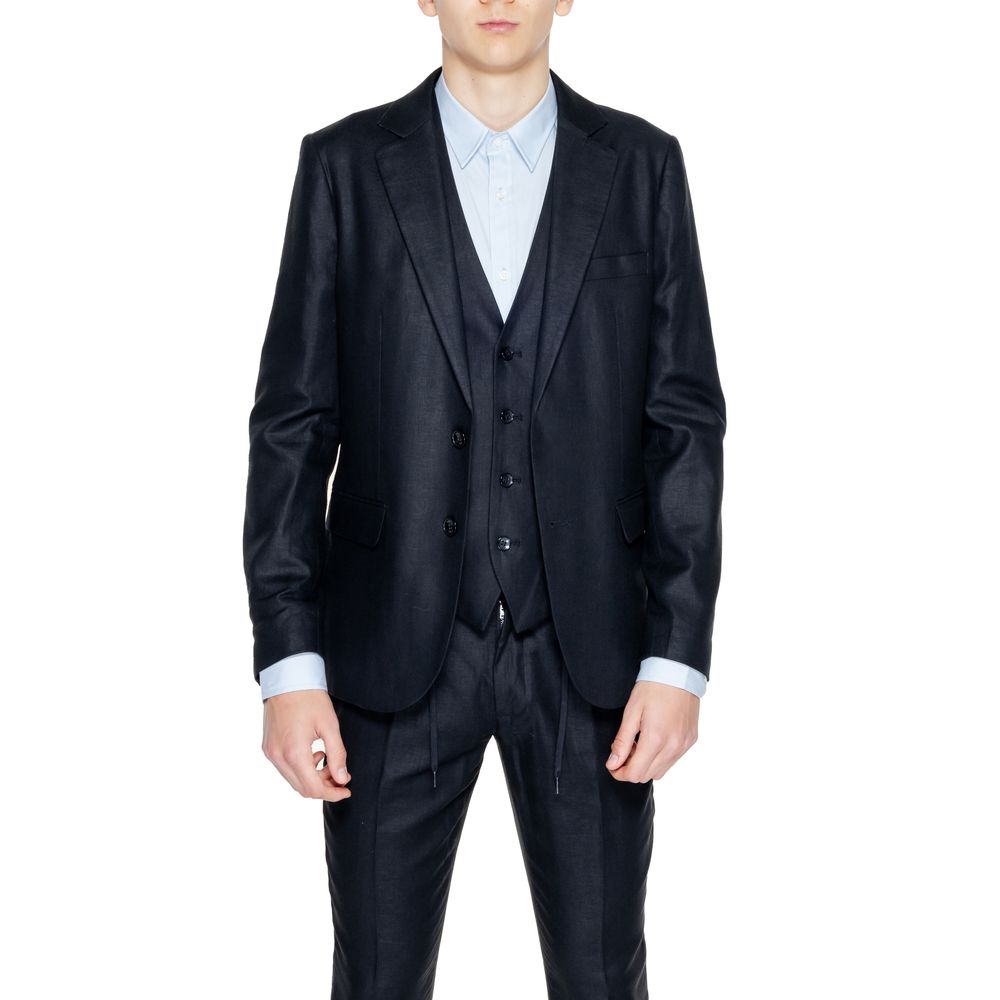 Antony Morato Black Linen Suit - ACCEXO
