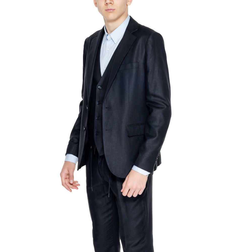 Antony Morato Black Linen Suit - ACCEXO
