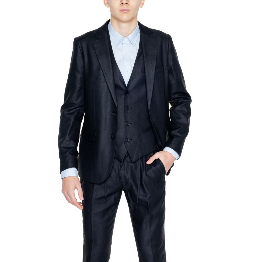 Antony Morato Black Linen Suit - ACCEXO