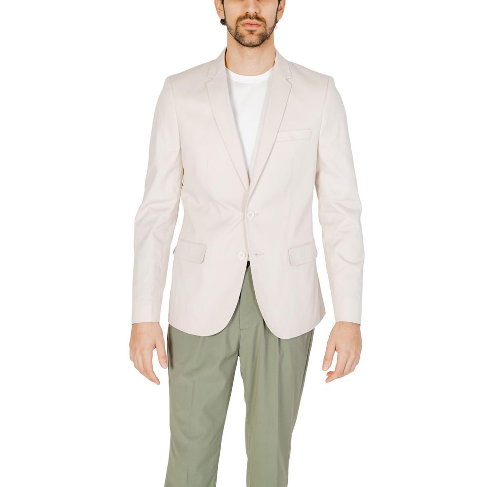 Antony Morato Beige Cotton Blazer Main image