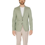 Antony Morato Green Cotton Suit - ACCEXO