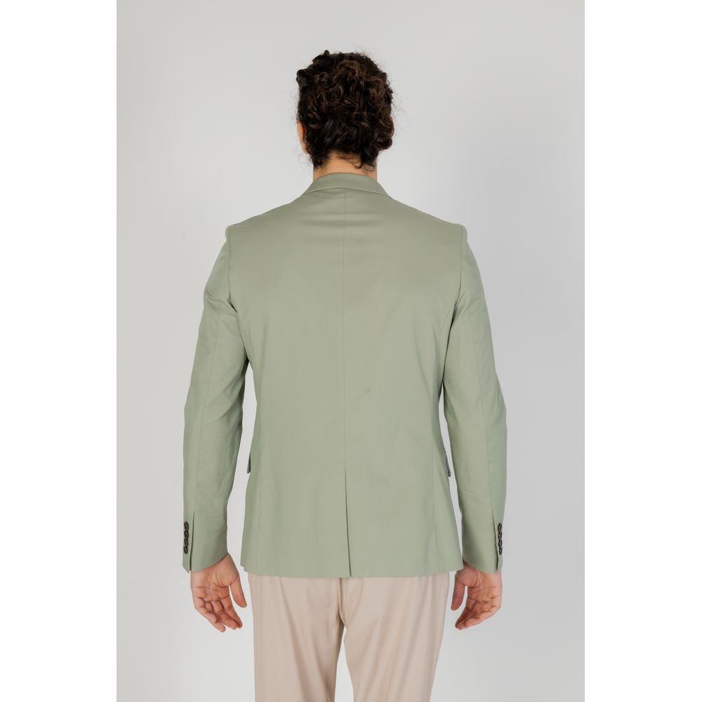 Antony Morato Green Cotton Suit - ACCEXO