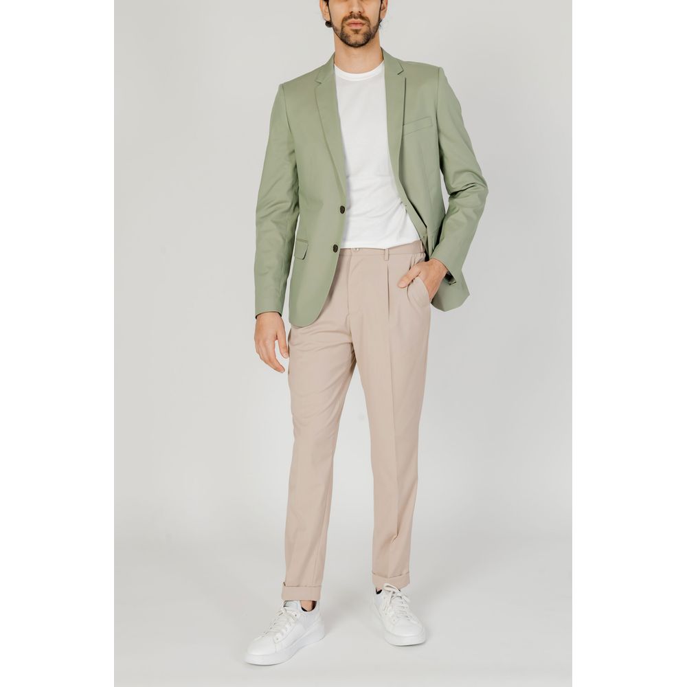 Antony Morato Green Cotton Suit - ACCEXO