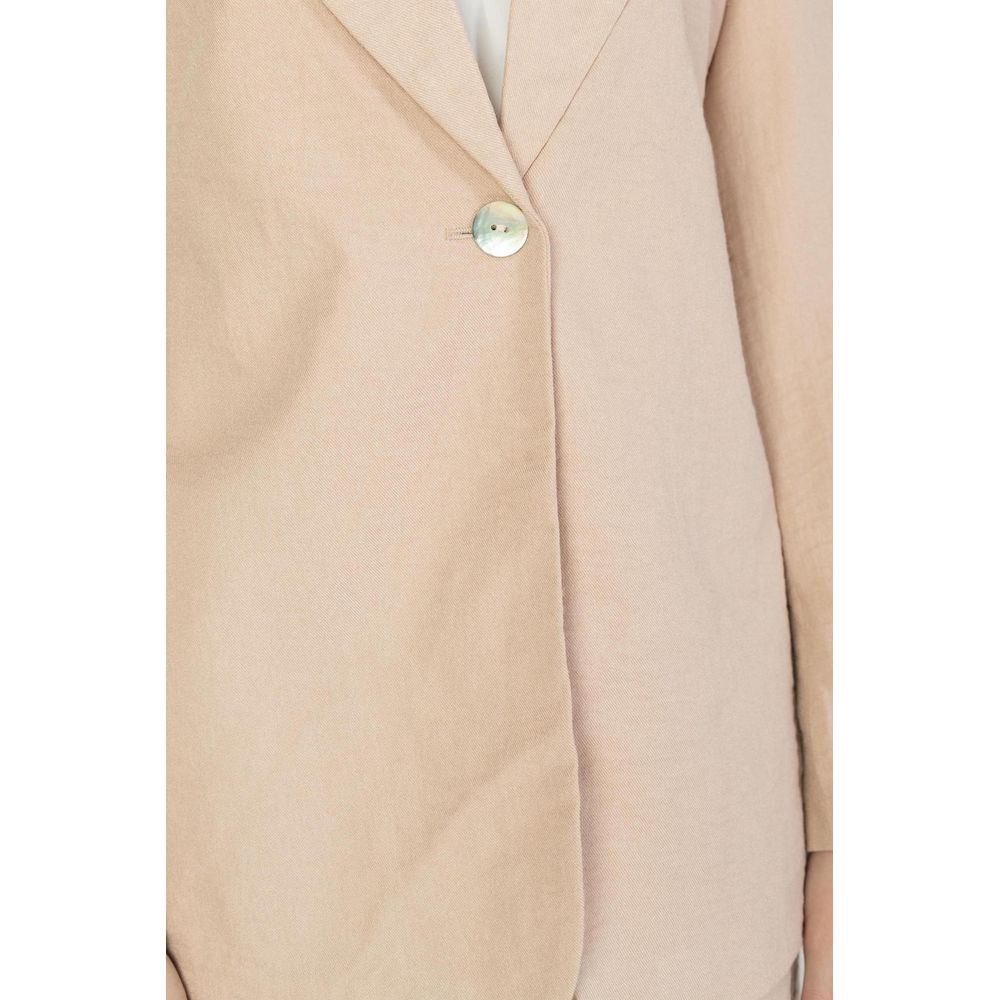 Vero Moda Pink Viscose Suits & Blazer - ACCEXO