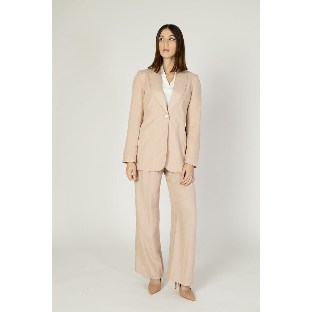 Vero Moda Pink Viscose Suits & Blazer - ACCEXO