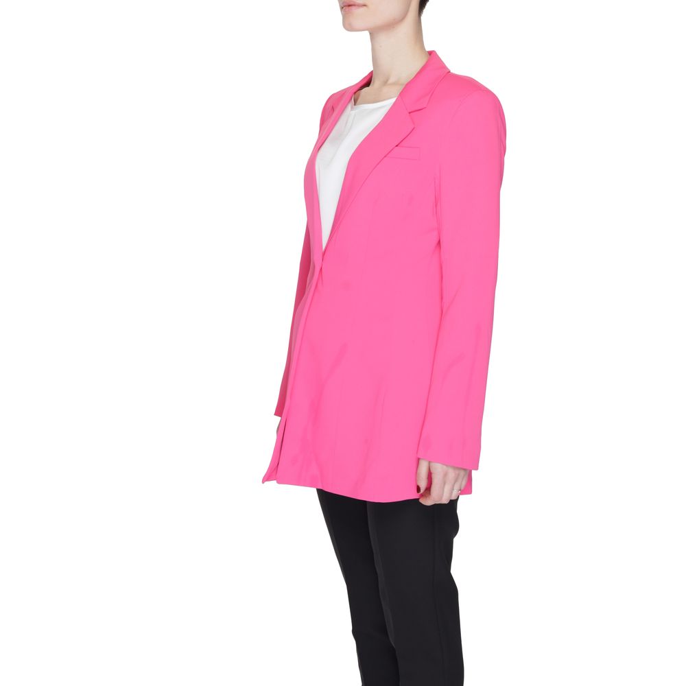 Vero Moda Pink Polyester Suits & Blazer - ACCEXO