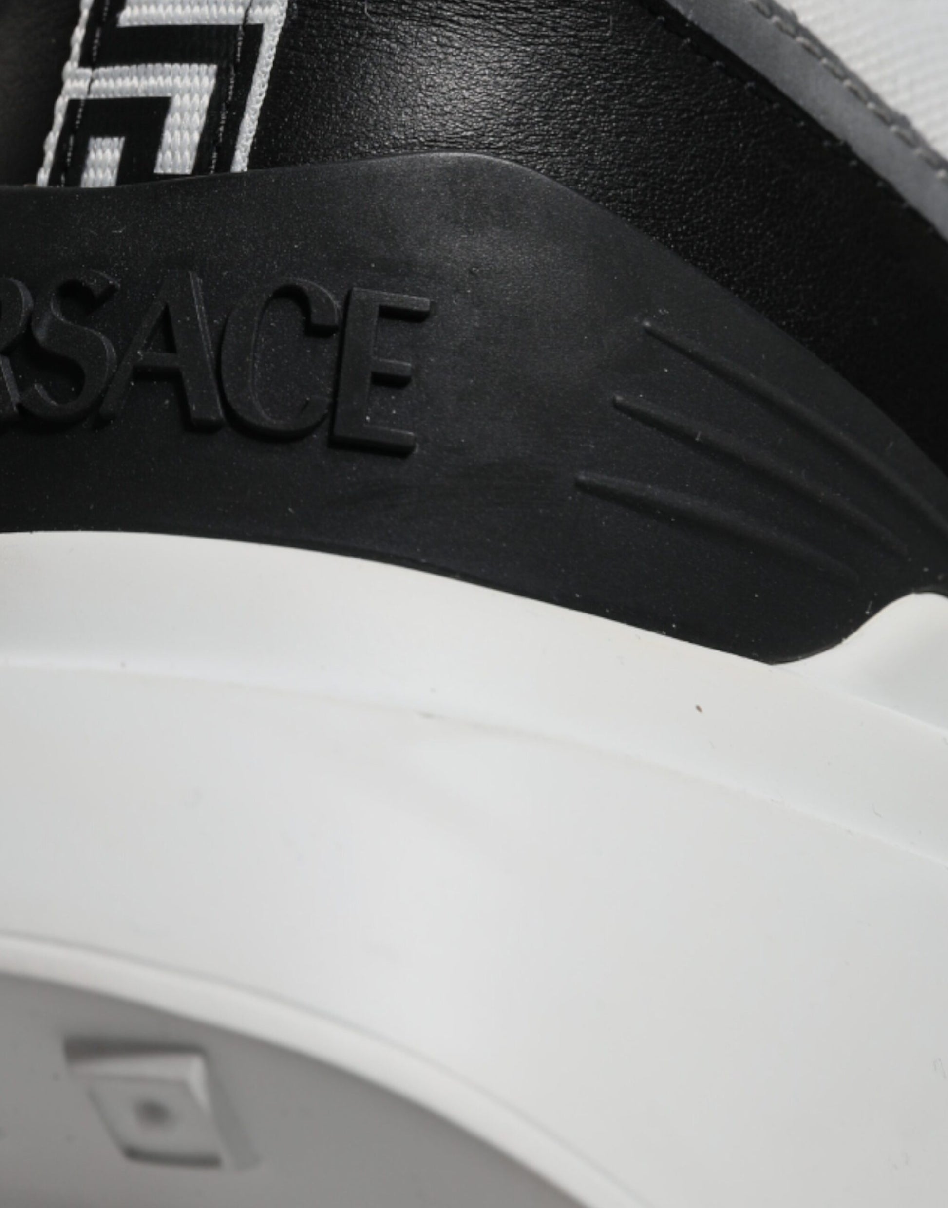 Versace Multicolor Canvas Quad Fabric Medusa Low Top Sneakers Shoes - ACCEXO