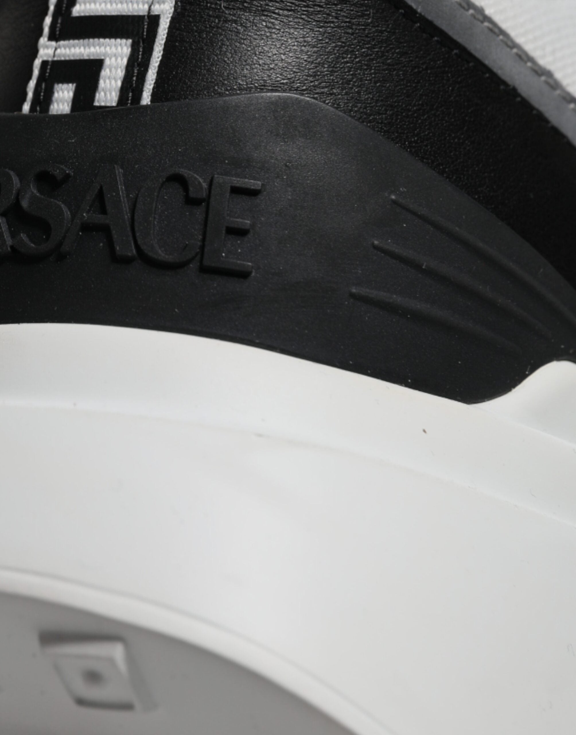 Versace Multicolor Canvas Quad Fabric Medusa Low Top Sneakers Shoes - ACCEXO