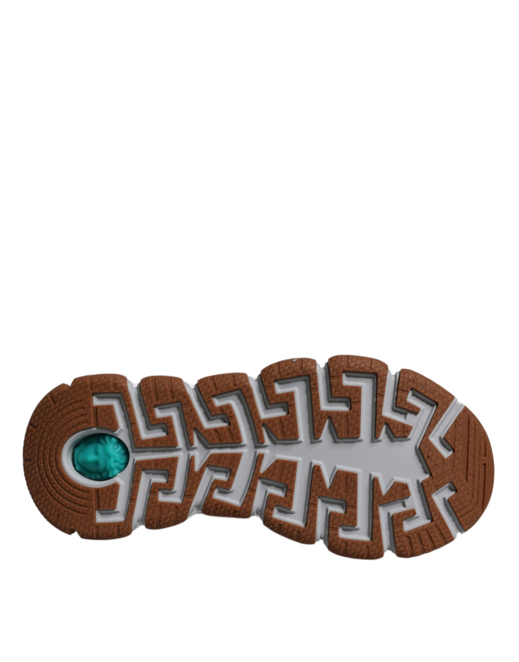 Versace White Trigreca Barocco Print Low Top Sneakers Shoes - ACCEXO