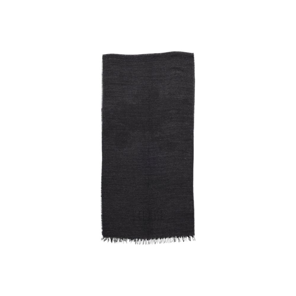 Alviero Martini Prima Classe Gray Polyacrylic Scarf - ACCEXO
