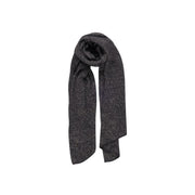 Pieces Black Recycled Polyester Scarf - ACCEXO
