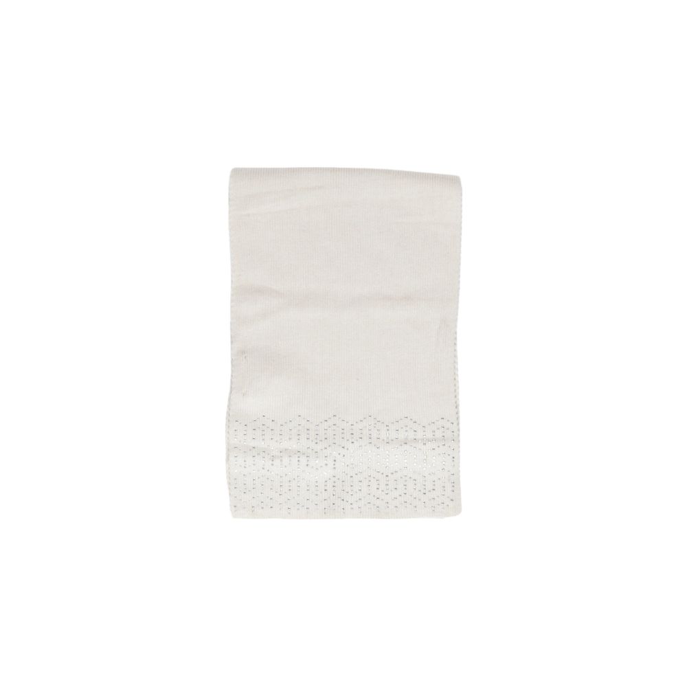Pieces Beige Polyester Scarf - ACCEXO
