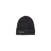 Pieces Black Recycled Polyester Hat - ACCEXO