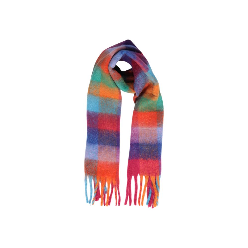 Pieces Orange Recycled Polyester Scarf - ACCEXO