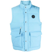 Woolrich Light Blue Polyester Vest - ACCEXO