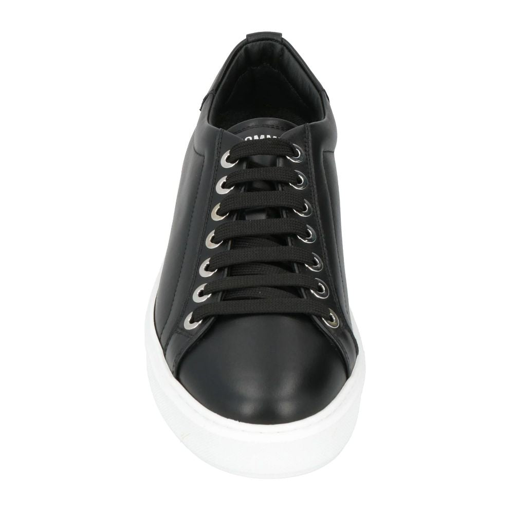 Les Hommes Black Calfskin Men Sneaker - ACCEXO