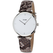 Cluse Beige Leather Watch - ACCEXO