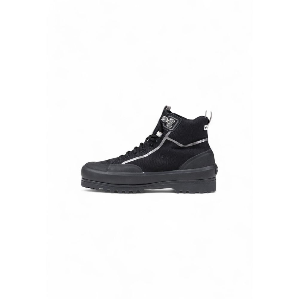 Superga Black Fabric Sneaker - ACCEXO