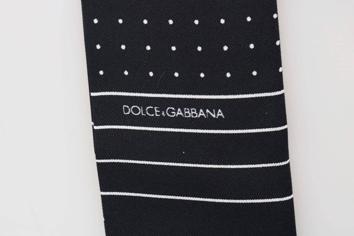 Dolce & Gabbana Elegant Silk Men's Tie Scarf Wrap - ACCEXO
