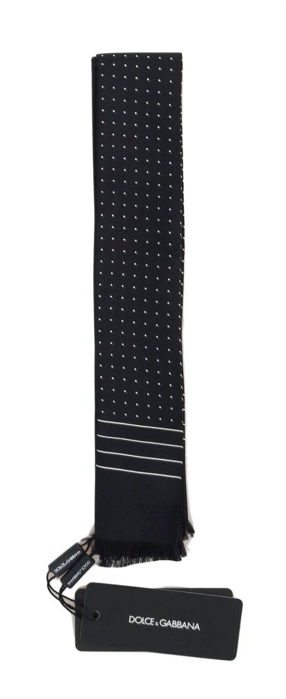 Dolce & Gabbana Elegant Silk Men's Tie Scarf Wrap - ACCEXO