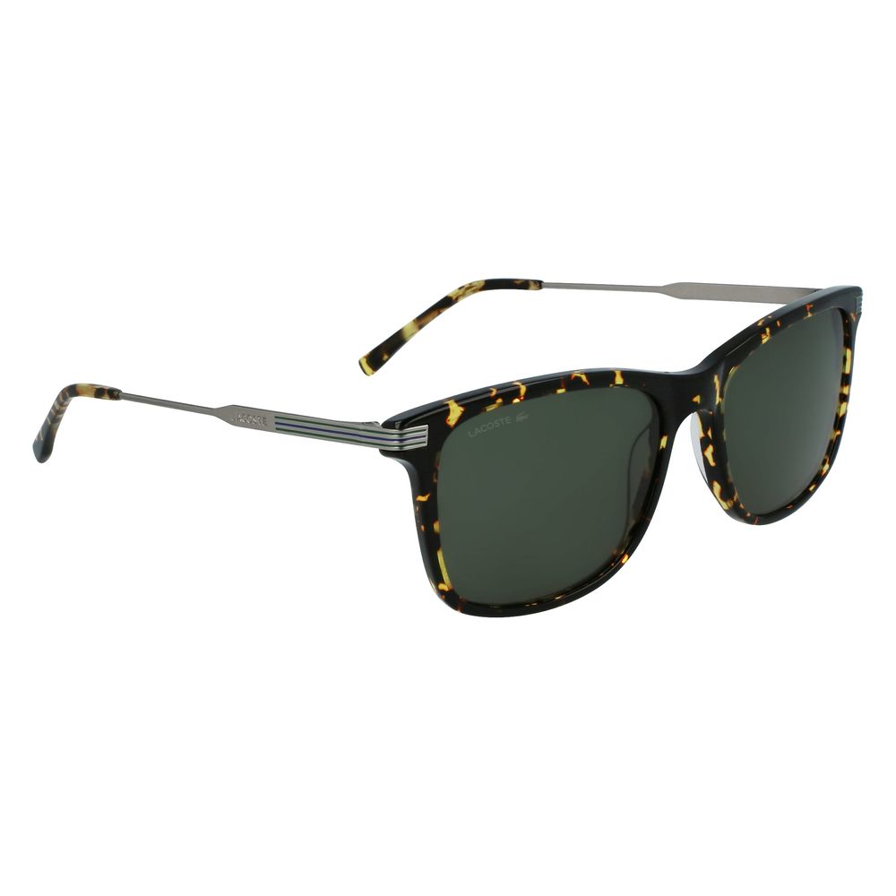 Lacoste Brown Metal Sunglasses - ACCEXO