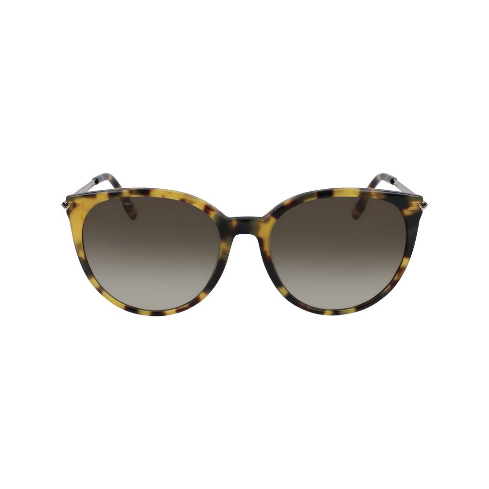 Lacoste Brown Metal Sunglasses - ACCEXO