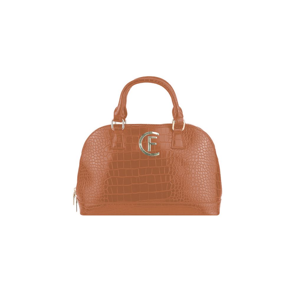 CRISTINAEFFE Brown Polyethylene Handbag - ACCEXO